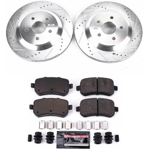 Power Stop 04-07 Ford Freestar Front & Rear Z23 Evolution Sport Brake Kit (1x psbK3061, 1x psbK3051) thumbnail 3