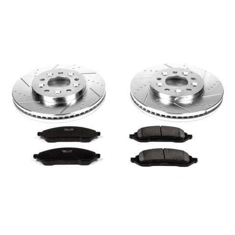 Power Stop 04-07 Ford Freestar Front & Rear Z23 Evolution Sport Brake Kit (1x psbK3061, 1x psbK3051) thumbnail 4
