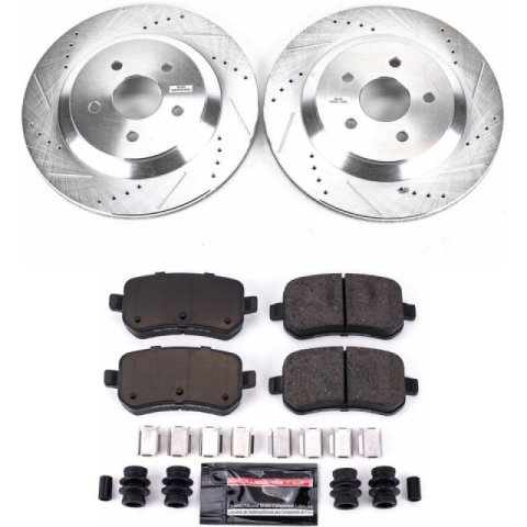 Power Stop 04-07 Ford Freestar Front & Rear Z23 Evolution Sport Brake Kit (1x psbK3061, 1x psbK3051) thumbnail 5