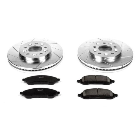 Power Stop 04-07 Ford Freestar Front & Rear Z23 Evolution Sport Brake Kit (1x psbK3061, 1x psbK3051) thumbnail 6