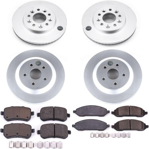 Power Stop 04-07 Ford Freestar Front & Rear Z17 Evolution Geomet Coated Brake Kit (1x psbCRK3061, 1x psbCRK3051) thumbnail 4