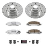 Power Stop 04-06 Subaru Baja Front & Rear Z26 Street Warrior Brake Kit (1x psbK3124-26, 1x psbK3038-26) thumbnail 9