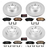 Power Stop 04-06 Subaru Baja Front & Rear Z17 Evolution Geomet Coated Brake Kit (1x psbCRK3124, 1x psbCRK3038) thumbnail 5