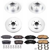 Power Stop 04-06 Mitsubishi Lancer Front & Rear Z17 Evolution Geomet Coated Brake Kit (1x psbCRK1202, 1x psbCRK1678) thumbnail 4