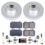 Power Stop 04-06 Mercedes-Benz E500 Front & Rear Z23 Evolution Sport Coated Brake Kit (1x psbCRK7770, 1x psbCRK5322) thumbnail 5
