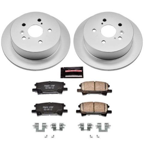 Power Stop 04-06 Lexus RX330 Front & Rear Z17 Evolution Geomet Coated Brake Kit (1x psbCRK196, 1x psbCRK5333) thumbnail 4