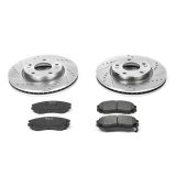 Power Stop 04-06 Hyundai Tiburon Front & Rear Z23 Evolution Sport Brake Kit (1x psbK163, 1x psbK170) thumbnail 3