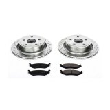 Power Stop 04-06 Dodge Durango Front & Rear Z23 Evolution Sport Brake Kit (1x psbK2165, 1x psbK2172) thumbnail 4