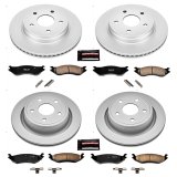 Power Stop 04-06 Dodge Durango Front & Rear Z17 Evolution Geomet Coated Brake Kit (1x psbCRK2165, 1x psbCRK2172) thumbnail 4