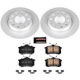 Power Stop 04-06 Audi A4 Quattro Front & Rear Z23 Evolution Sport Coated Brake Kit (1x psbCRK528, 1x psbCRK3109) thumbnail 8