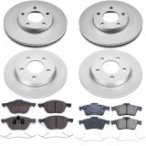 Power Stop 04-05 Mazda 3 Front & Rear Z17 Evolution Geomet Coated Brake Kit (1x psbCRK124, 1x psbCRK120) thumbnail 4