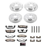 Power Stop 04-05 Infiniti QX56 Front & Rear Z36 Truck & Tow Brake Kit (1x psbK2442-36, 1x psbK2445-36) thumbnail 7