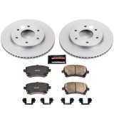 Power Stop 04-05 Infiniti QX56 Front & Rear Z17 Evolution Geomet Coated Brake Kit (1x psbCRK2445, 1x psbCRK2442) thumbnail 7
