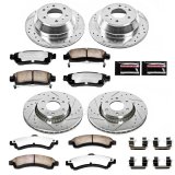 Power Stop 04-05 Buick Rainier Front & Rear Z36 Truck & Tow Brake Kit (1x psbK2061-36, 1x psbK2050-36) thumbnail 4