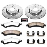 Power Stop 04-05 Buick Rainier Front & Rear Z36 Truck & Tow Brake Kit (1x psbK2061-36, 1x psbK2050-36) thumbnail 6