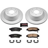 Power Stop 04-05 Buick Rainier Front & Rear Z17 Evolution Geomet Coated Brake Kit (1x psbCRK2057, 1x psbCRK2050) thumbnail 8