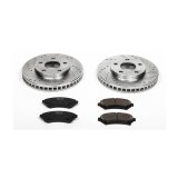 Power Stop 04-05 Buick Century Front & Rear Z23 Evolution Sport Brake Kit (1x psbK1558, 1x psbK2553) thumbnail 4