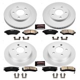 Power Stop 04-05 Buick Century Front & Rear Z17 Evolution Geomet Coated Brake Kit (1x psbCRK2553, 1x psbCRK1558) thumbnail 4