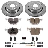 Power Stop 04-05 BMW 525i Front & Rear Z26 Street Warrior Brake Kit (1x psbK5361-26, 1x psbK5156-26) thumbnail 5
