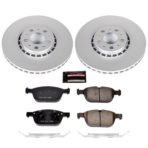 Power Stop 03-14 Volvo XC90 Front & Rear Z23 Evolution Sport Coated Brake Kit (1x psbCRK5707, 1x psbCRK3039) thumbnail 7