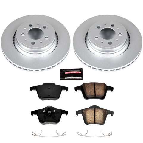 Power Stop 03-14 Volvo XC90 Front & Rear Z23 Evolution Sport Coated Brake Kit (1x psbCRK3039, 1x psbCRK4552) thumbnail 5