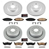 Power Stop 03-11 Lincoln Town Car Front & Rear Z17 Evolution Geomet Coated Brake Kit (1x psbCRK1364, 1x psbCRK5293) thumbnail 4