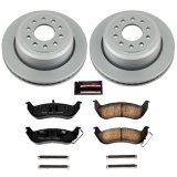 Power Stop 03-11 Lincoln Town Car Front & Rear Z17 Evolution Geomet Coated Brake Kit (1x psbCRK1364, 1x psbCRK5293) thumbnail 5