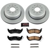 Power Stop 03-11 Lincoln Town Car Front & Rear Z17 Evolution Geomet Coated Brake Kit (1x psbCRK1364, 1x psbCRK5293) thumbnail 9