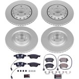 Power Stop 03-10 Audi A8 Quattro Front & Rear Euro-Stop Brake Kit (1x psbESK4562, 1x psbESK4570) thumbnail 6