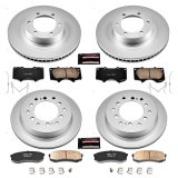 Power Stop 03-09 Lexus GX470 Front & Rear Z17 Evolution Geomet Coated Brake Kit (1x psbCRK2421, 1x psbCRK2405) thumbnail 4