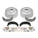 PowerStop Z23 Evolution Sport Disc and Drum Brake Upgrade Kits for 2003-2009 RANGER, B4000, 2005 B3000 - K15005DK Kits, Cross-drilled/Slotted, 11.97 in. Front, Zinc Plated, Carbon Fiber Ceramic Pads, 10.000 in. Rear, Ford, Mazda, Kit thumbnail 6