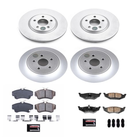 Power Stop 03-09 Chrysler PT Cruiser Front & Rear Z17 Evolution Geomet Coated Brake Kit (1x psbCRK1709, 1x psbCRK1706) thumbnail 3