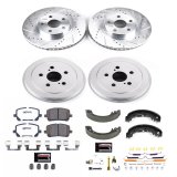 Power Stop 03-08 Toyota Corolla Front & Rear Z26 Street Warrior Brake Kit (1x psbKOE15385DK, 1x psbK2316-26) thumbnail 7