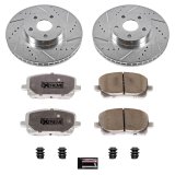 Power Stop 03-08 Toyota Corolla Front & Rear Z26 Street Warrior Brake Kit (1x psbKOE15385DK, 1x psbK2316-26) thumbnail 9