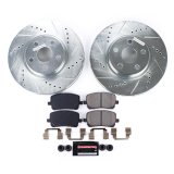 Power Stop 03-08 Toyota Corolla Front & Rear Z23 Evolution Sport Brake Kit (1x psbKOE15385DK, 1x psbK2316) thumbnail 4