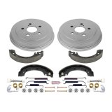 Power Stop 03-08 Toyota Corolla Front & Rear Z23 Evolution Sport Brake Kit (1x psbKOE15385DK, 1x psbK2316) thumbnail 7