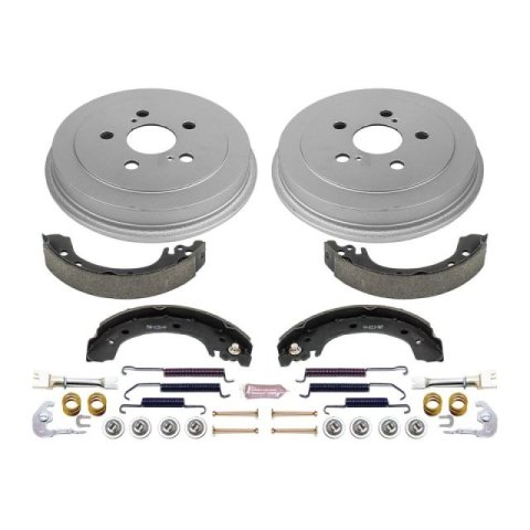 Power Stop 03-08 Toyota Corolla Front & Rear Autospecialty Brake Kit (1x psbKOE15385DK, 1x psbKOE2316) thumbnail 1