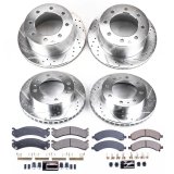 Power Stop 03-08 Chevrolet Express 3500 Front & Rear Z23 Evolution Sport Brake Kit (1x psbK2071, 1x psbK5328) thumbnail 4