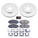 Power Stop 03-07 Honda Accord Front & Rear Z17 Evolution Geomet Coated Brake Kit (1x psbCRK2558, 1x psbCRK2391) thumbnail 5