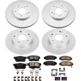 Power Stop 03-07 Honda Accord Front & Rear Z17 Evolution Geomet Coated Brake Kit (1x psbCRK2558, 1x psbCRK2391) thumbnail 6