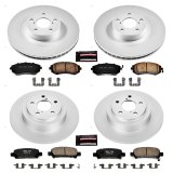 Power Stop 03-06 Subaru Baja Front & Rear Z17 Evolution Geomet Coated Brake Kit (1x psbCRK3124, 1x psbCRK2373) thumbnail 4