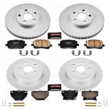 Power Stop 03-06 Pontiac Vibe Front & Rear Z17 Evolution Geomet Coated Brake Kit (1x psbCRK2318, 1x psbCRK2316) thumbnail 4
