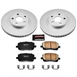 Power Stop 03-06 Pontiac Vibe Front & Rear Z17 Evolution Geomet Coated Brake Kit (1x psbCRK2318, 1x psbCRK2316) thumbnail 9