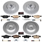 Power Stop 03-06 Mercedes-Benz S500 Front & Rear Z23 Evolution Sport Coated Brake Kit (1x psbCRK2998, 1x psbCRK5120) thumbnail 1