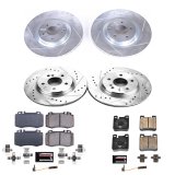 Power Stop 03-06 Mercedes-Benz CLK500 Front & Rear Z23 Evolution Sport Brake Kit (1x psbK6718, 1x psbK7788) thumbnail 9