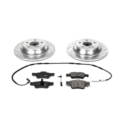 Power Stop 03-06 Mercedes-Benz CL500 Front & Rear Z23 Evolution Sport Brake Kit (1x psbK6200, 1x psbK2932) thumbnail 4