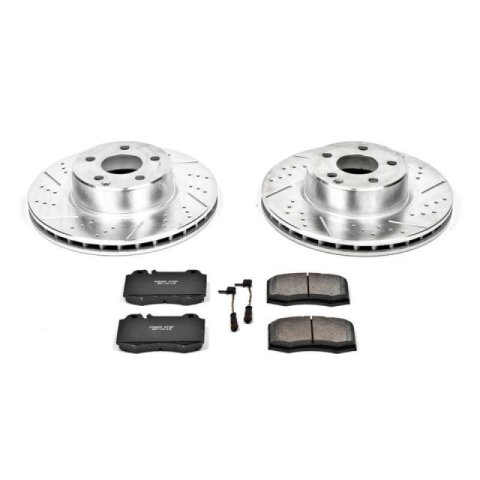 Power Stop 03-06 Mercedes-Benz CL500 Front & Rear Z23 Evolution Sport Brake Kit (1x psbK6200, 1x psbK2932) thumbnail 5