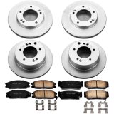Power Stop 03-06 Kia Sorento Front & Rear Z17 Evolution Geomet Coated Brake Kit (1x psbCRK5901, 1x psbCRK5899) thumbnail 1