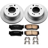 Power Stop 03-06 Kia Sorento Front & Rear Z17 Evolution Geomet Coated Brake Kit (1x psbCRK5901, 1x psbCRK5899) thumbnail 6