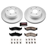 Power Stop 03-06 Jeep Wrangler Front & Rear Z17 Evolution Geomet Coated Brake Kit (1x psbCRK2152, 1x psbCRK2197) thumbnail 9